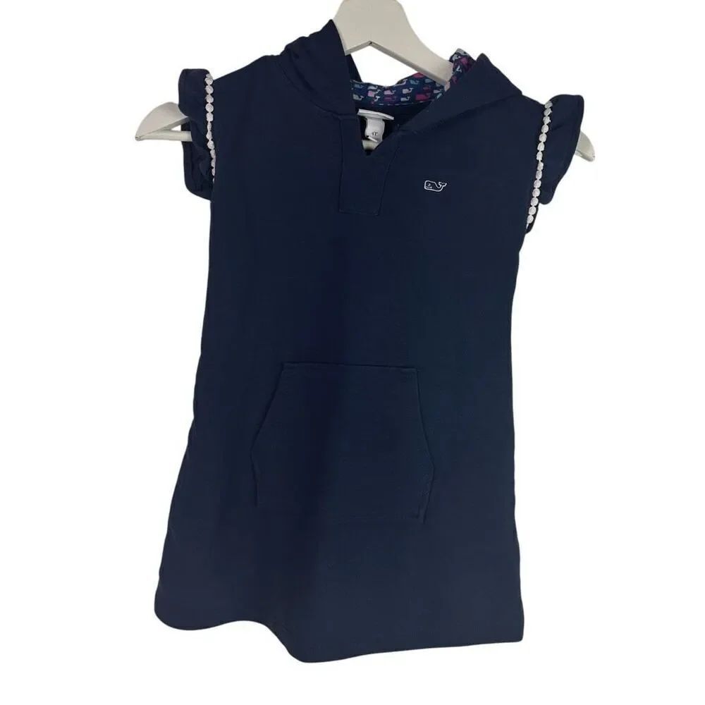 Vineyard Vines for Target 4T Navy Terry Hooded Coverup